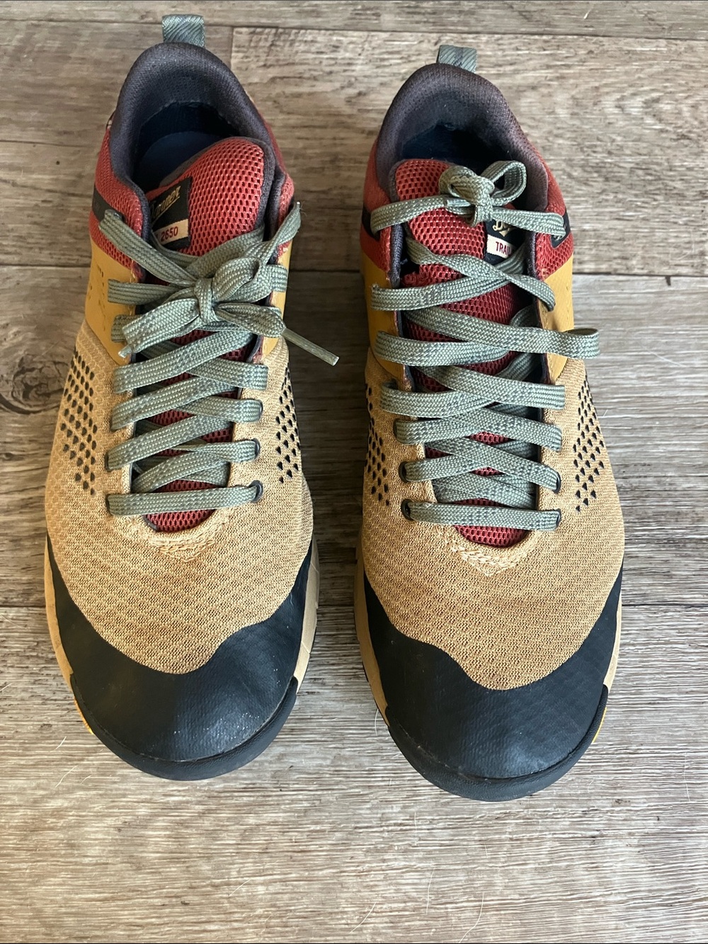 Women's Danner 2650 Trail Hiking Shoes 10/41.5 Tan/Rust